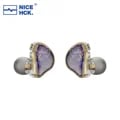 NICEHCK DB2 Dual Driver Hybrid Earphone with Microphone, Detachable Cable, Comfortable Fit, and Wide Compatibility for Immersive Sound Experience and Hands-Free Calls