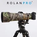 ROLANPRO Nikon Z 180-600mm F/5.6-6.3 VR Lens Waterproof Camouflage Protection Sleeve - Durable Rain Cover for Wildlife Photography and Hunting - Easy Installation, High-Quality Materials - Complete Weatherproof Shield for Outdoor Environments