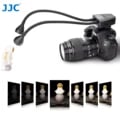 JJC LED Macro Arm Light with 10 Adjustable Brightness Levels for Canon, Nikon, Sony, Olympus, Fujifilm DSLR Cameras - Even Lighting Distribution, Flexible Arm Design, Compact and Portable for Precise Macro Photography Illumination