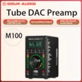 Douk Audio Mini Digital Amplifier with Bluetooth 5.0, COAX and OPT Inputs, USB Player, High-Resolution Audio Support, Compact Portable Design, Easy Controls, Remote Control, Durable Construction - Ideal for Home, Car, Marine Systems