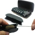 High-Quality Carp Fishing Equipment Lead Weight Sinker Storage Case with Multiple Compartments and Secure Closure - Durable Tackle Box for Metal Sinkers, Oval Shape Design for Efficient Storage, Versatile and Multi-Purpose Angler Accessory