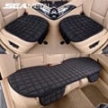 SEAMETAL Luxury Winter Plush Car Seat Cover with Universal Fit, Anti-Slip Design, and Easy Installation - Soft and Warm Cushion for Comfortable Driving Experience, Protects Against Spills and Wear & Tear - High-Quality Material for Long-Lasting Durability and Easy Cleaning