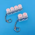 Silicone Cat Paws Decompression Toy Keychain & Phone Pendant - Stress Relief, Tapping Tool, Cute Design - Soft & Squishy, Durable & Portable - Improve Typing, Protect Devices - Fun Accessory for Cat Lovers, Bags, Keys