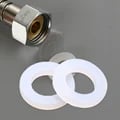 20-Piece Silicone Rubber Flat Gasket Set for Plumbing - Durable O-Ring Design, 1/2, 3/4, 1 Inch Sizes - Easy to Install, Leak-Free Sealing for Faucets, Showers, Pipes - High-Quality Material for Longevity and Versatility in DIY or Professional Repairs