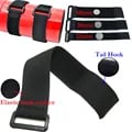 Adjustable Nylon Elastic Band Hook Loop Cable Ties - Durable Straps for Organizing Cables, Wires, and More - Easy to Use Fastener Tape - Multiple Sizes for Versatile Applications in Home, Office, and Workshop
