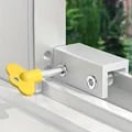 Adjustable Sliding Sash Stopper Cabinet Locks for Baby Proofing - Durable Anti-Theft Security Features for Doors, Windows & Cabinets - Easy to Install & Use - Versatile & Reliable Home Safety Solution - Peace of Mind for Parents & Homeowners
