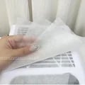 Ultra-Thin White Nail Vacuum Cleaner Filter Paper Replacement for Enhanced Dust Collection Efficiency and Easy Maintenance - Non-Woven Fabric Cotton Material for Durability and Optimal Performance During Nail Procedures
