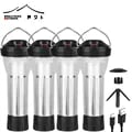 BATOT 5 Set Camping Lantern Goal Zero Flat Replacement Lamp with 3000mAh Rechargeable Battery, 5 Lighting Modes, LED Flashlights, and Emergency Lamp - Portable and Durable Outdoor Light for Camping, Hiking, and Emergencies