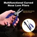 High-Quality Multifunctional Curved Mouth Road Sub Pliers for Precision Fishing Tasks - Durable Construction, Easy Uncoupling, Ergonomic Handle Design