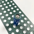 100 Pack Premium Barley Paper Insulation Gaskets for 18650/21700 Li-ion Batteries - Hollow Design for Heat Reduction and Airflow Optimization - Easy Installation, Snug Fit, Wide Compatibility for Electronic Devices