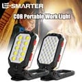 ESMARTER COB Work Light - Portable USB Rechargeable LED Flashlight for Emergency Repairs and Outdoor Activities - Compact, Lightweight, and Bright with Multiple Lighting Modes - Durable Construction for Rugged Environments - Multi-Purpose Design for Versatile Use On the Go