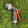 High-Quality Adjustable Spray Patterns Garden Hose Nozzle with Durable TPR Construction - Corrosion Resistant Water Gun for Versatile Use in Watering Plants, Washing Cars, and More - Ergonomic Design with Non-Slip Grip and Glue Spray Feature for Precise Control - Multi-Purpose Cleaning Tool