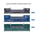 DDR3 DDR4 DDR5 Laptop to Desktop Memory Adapter Card | Easy Installation | High-Quality Construction | Improved System Performance | Cost-Effective Solution | SO-DIMM to DIMM Converter for Upgrading Laptop Memory to Desktop | Faster Data Transfer | Better Multitasking | Compatible with Most Laptops and Desktop Computers