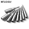 Durable and Versatile 10/15-Piece Impact Socket Adapter Set with Ergonomic Handles - Ideal for Automotive, Furniture, and Machinery Tasks - High-Quality Construction for Longevity and Efficiency - 5.5mm to 19mm Range - Power Nut Driver Design for Quick Use and Comfortable Grip