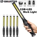 Portable COB Work Lights with Magnetic Rechargeable LED Flashlight, Stepless Dimming Function, Emergency Car Repair Lamps - Multi-functional Work Light for Camping, Hiking, Power Outages - Bright and Uniform Light Source for Versatile Tasks