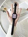 Premium Leather Apple Watch Band with Adjustable Design for Series 8, 7, 6, 5, 4, SE - Slim, Stylish, and Comfortable Wrist Strap with Secure Buckle Closure - Easy to Install and Customizable for All-Day Wear