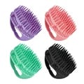 Silicone Shampoo Scalp Hair Massager Brush for Head, Body, and Scalp Massages - Exfoliates, Promotes Hair Growth, and Relaxation - Ergonomic Design, Durable Material, Hygienic - Gentle Scalp Exfoliation, Stress Relief - Non-Slip Handle, Hypoallergenic - Hair Care Tool for Healthy Hair Growth