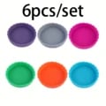 Reusable Silicone Can Lids for Soda, Beer, and Cola Cans - Universal Fit, Leak-Proof Design, Durable Material, Easy to Use - Eco-Friendly Beverage Sealers for Picnics, Parties, Outdoor Activities - Set of 4