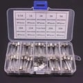 High-Quality 6x30mm Glass Fuse Sample Box with 72 Pieces - 0.5A to 30A Range - Durable Construction - Convenient Storage Box - Versatile Protection for Automotive, Industrial, and Household Applications - Essential for DIY Enthusiasts and Professional Electricians