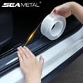 Universal Car Door Sill Stickers - Transparent Anti-Scratch Door Edge Protectors for Ultimate Protection and Style - Easy Application, Durable, and Long-Lasting - Universal Fit for Most Vehicles - Enhance Your Car's Appearance and Safeguard Its Door Edges