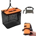 Foldable Mesh Fish Basket with Secure Closure - Portable Lightweight Fishing Holder for Catching and Bait - Durable Collapsible Design for Easy Storage and Transport - High-Quality Materials for Long-Lasting Use - Versatile Multi-Functional Tool for Fishing Enthusiasts