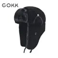 Unisex Russian Snow Cap Bomber Hat with Ear Flaps - Thick Warm Fur Velvet Material for Maximum Winter Comfort - Adjustable Sizes for Men and Women - Stylish and Functional Headwear for Outdoor Activities and Daily Wear