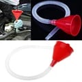 Telescopic Car Refueling Funnel with Detachable Hose - Versatile Gasoline and Oil Filling Tool for Cars and Motorcycles - Durable and Portable Universal Design for Professionals and DIY Enthusiasts
