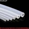 Flexible Food Grade Silicone Rubber Hose - Transparent Tube for Food & Beverage Processing, Lab & Medical Use - Various Diameter Options (0.5mm to 16mm) - Durable & Reliable for High Temperatures & Harsh Chemicals - Versatile & Long-Lasting Industrial Hose Solution