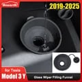 High-Quality Windshield Wiper Filling Funnel Filler for Tesla Model Y Juniper 2025 and Mode 3 2024 Highland Glass - Leakproof Design, Enhanced Visibility, Easy to Use - Premium Material for Durability and Perfect Fit - Must-Have Accessory for Tesla Owners