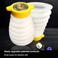Durable Rubber Drill Dust Cover Collector for Clean and Safe Construction Projects - Efficient Dust Collection, Scalable Design for Various Electric Hammers, Easy Installation, Enhanced Safety Features