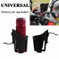 Universal Bike and Motorcycle Cup Holder with Adjustable Clamp - Durable 360-Degree Rotation Drink Holder with Secure Grip - Sleek and Compact Design for Cyclists and Motorcyclists