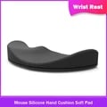 Silicone Ergonomic Mouse Wrist Rest with Non-Slip Base - Comfortable Hand Cushion for Office Work and Gaming - Reduce Strain and Fatigue - Easy to Clean and Durable - Promotes Natural Hand Position and Precise Control