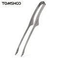 Tomshoo Lightweight and Durable Titanium BBQ Grill Tongs - 9.2 Inch Length with Secure Grip - Multi-Functional Outdoor Cooking Tool for Camping, Backpacking, and Hiking - Essential Campfire Accessory for Grilling, Flipping, and Serving