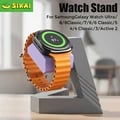 SIKAI Watch Charging Stand for Samsung Galaxy Classic8/5/5 Pro, Ultra/7/6/6 - Fast & Efficient Dock Base for Smartwatch - Sturdy, Sleek & Portable Design - Space-Saving Charger Stand - Easy-to-Use & Travel-Friendly - High-Quality Materials for Durability & Compatibility