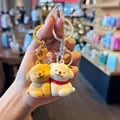 Cute Adorable Puppy Keychain Set for Couples - Magnetic Line Design for Secure Keys - Versatile Schoolbag Accessory, Jewelry, Pendant - High-Quality Durable Material - Symbol of Connection for Loved Ones - Thoughtful Gift Idea for Couples, Friends, Dog Lovers