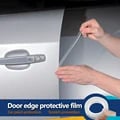 YOSOLO 1.5cmx5m Paint Protective Film for Car Door Edges - Easy Application Anti-Scratch Wrap Sticker - Durable Weather-Resistant Material - Stylish Design - Universal Fit for Most Car Models - Protects Against Scratches and Dents, Enhances Appearance