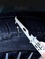 Foldable Motor Tire Stone Cleaner Tool with Ergonomic Handle for Efficient Tire Cleaning and Repair - Durable Tire Cleaning Hook Screwdriver Accessory for Multi-functional Use in Vehicle Maintenance and Road Safety