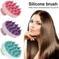 Silicone Shampoo Brush Head for Scalp Massage, Hair Washing, Body Massage, and Salon Hairdressing - Ergonomic Design, Gentle and Hygienic Hair Tool for Stress Relief and Exfoliation - Durable Silicone Comb for Relaxing Spa Experience and Improved Blood Circulation