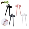 Interactive Learning Tool: 1pc Finger Chopsticks Game Player with Game Controller Training Device for Coordination and Dexterity - Durable Plastic Snack Chopstick Holder for Fun Mealtime - Practical Chopstick Organizer for All Ages - Portable and Convenient Fine Motor Skills Enhancer