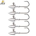 Durable Triangle Head Hooks Set with Various Weight Options for Soft Worm Jig Fishing - Ship Type Design for Stability and Balance - High-Quality Materials for Long-Lasting Performance - Essential Tackle Box Addition for Versatile Fishing Techniques
