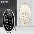 Hyundai Key Case Cover Shell for IONIQ 6, New Grand Prix GN7, and Kona Keyless Fobs - Durable TPU Material, Precision Fit, Stylish Design, Full Protection, Easy Installation - Car Remote Key Protection Accessory