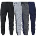 High-Quality Men's Casual Sports Pants with Adjustable Waistband, Breathable Fabric, and Multiple Pockets for Gym Workouts and Everyday Wear - Comfortable and Stylish Jogger Sweatpants for Running, Jogging, and Active Lifestyle