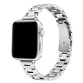 Stainless Steel Slim Loop Apple Watch Band - Adjustable Chain Strap, Sleek & Stylish Design, Compatible with Series 9/8/7/6/5/SE, Easy Installation - Durable, Corrosion-Resistant, Hypoallergenic, Elegant Chain Link Pattern - Perfect for Casual & Formal Wear
