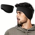 Adjustable Polar Fleece Ear Warmer Muff Headband for Men and Women - Windproof, Insulating, and Portable Winter Accessory for Running, Skiing, and Outdoor Sports - Compact Foldable Design for Ultimate Comfort and Protection in Cold Weather