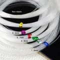 Crystal Nylon Fishing Line for DIY Jewelry Making - Transparent Beading Cord with Various Diameters (0.4mm-1mm) - Non-Elastic and Durable Thread for Bracelets, Necklaces, Earrings - Smooth Texture for Intricate Designs - Versatile and Easy to Work With
