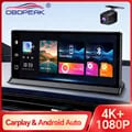 K2 Pro 11.3" Car DVR with 4K Camera, Wireless Carplay, Android Auto, Ai Screen, Dual Lens Video Recorder, GPS Navigation Dashboard - High-Quality Dash Cam for Comprehensive Coverage and Safety on the Road