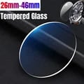 Universal Tempered Glass Screen Protector for Smartwatches - Pack of 2-5, 26-46mm Diameter, Easy Installation, High-Quality Protection Against Scratches, Drops, Smudges, and Fingerprints, Clear View Display, Durable Material, Bubble-Free, Adhesive Backing, Long-Lasting Use, Individual Packaging for Pristine Condition