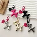 Adorable Y2K Balloon Dog Keychain Models for Girls - Vibrant and Cute Ins Style Accessory, High-Quality Materials, Multi-Functional Key Buckle, Unique and Trendy Bag Pendant, Perfect Gift Idea for Cute and Stylish Accessories Lovers
