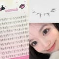 Dense Fluffy Cat Eyes Lower Lashes Extensions - Natural Look False Eyelashes Extension Set for Cat-Eye Comic Effect - 3/6/10 Rows of Curling Individual Cluster Lashes - Lightweight, Long-Lasting Professional Quality Synthetic Fibers - Easy to Apply and Remove for Daily or Special Occasions