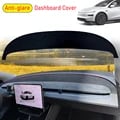 Custom Fit Tesla Model Y Juniper 2026 2025 Dashboard Cover Pad | Premium Suede Material | Non-Slip Design | UV Protection | Easy Installation & Removal | Stylish Car Accessory | Sunshade Protector | Interior Enhancement